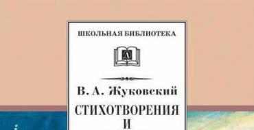 バラード「リュドミラ」。 分析。  V.A.のバラードの1つのプロット、登場人物、問題。 ジュコフスキー (「リュドミラ」) スヴェトラーナとリュドミラの要約を読む